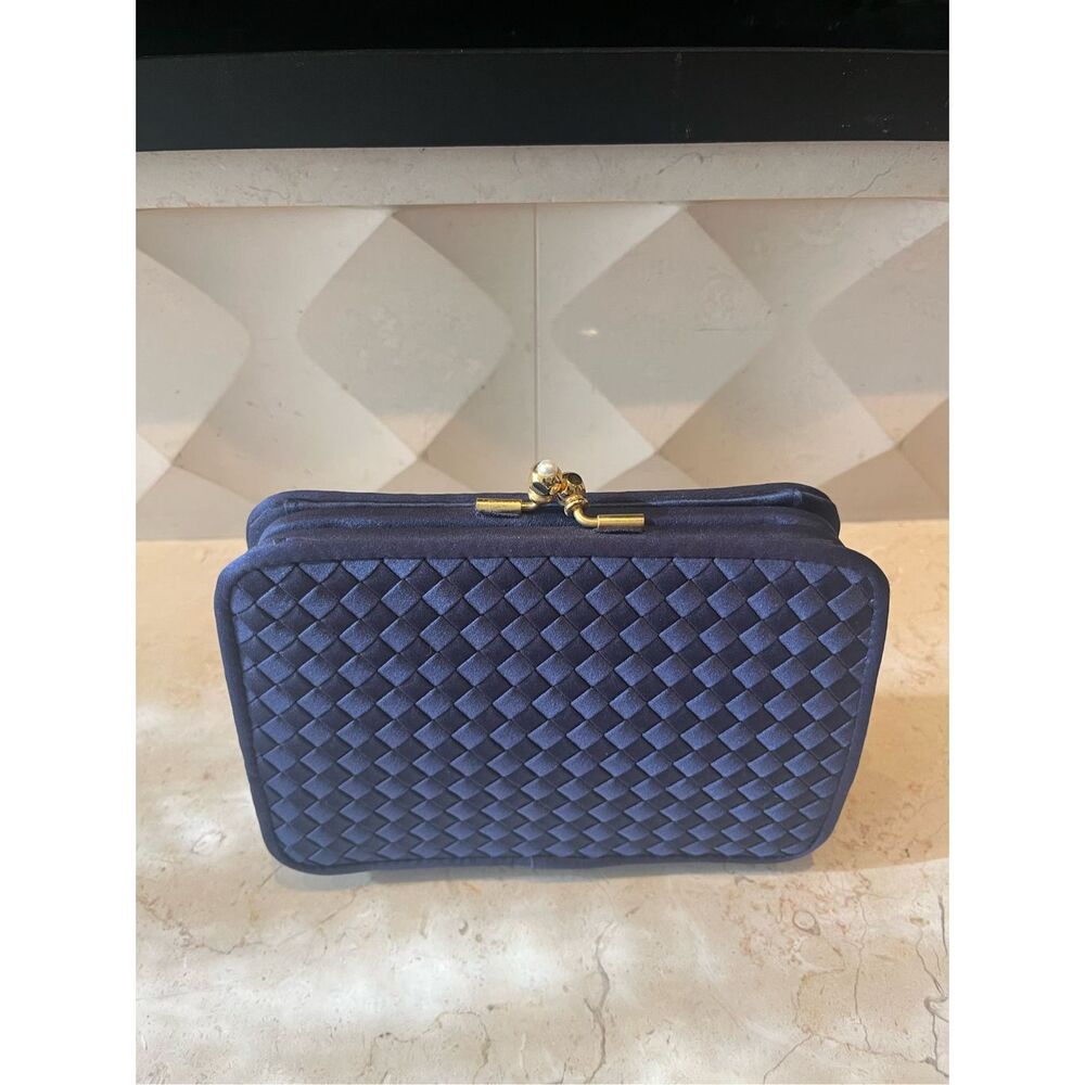 Saks 5th Ave Royal Blue Clutch